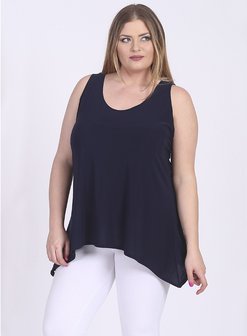 A-0026 - Top Basic A line - Solid 017 - Navy