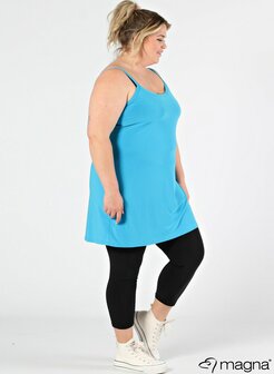 C-27 MAGNA Tunic/Top Basic - Solid 011 Turqoise