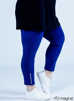MAGNA LEGGING/ F-10 STUDS DONKER KOBALT