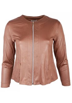 MAGNA JACKET TELESTO - LEATHERLOOK -(COGNAC) K-31