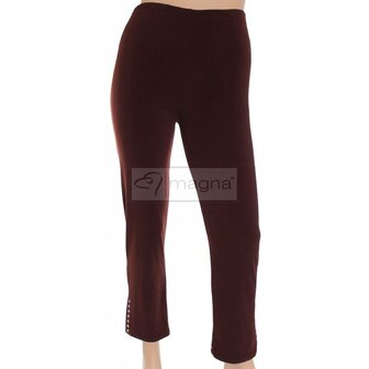 MAGNA LEGGING/ F-10 STUDS CHOCO BRUIN