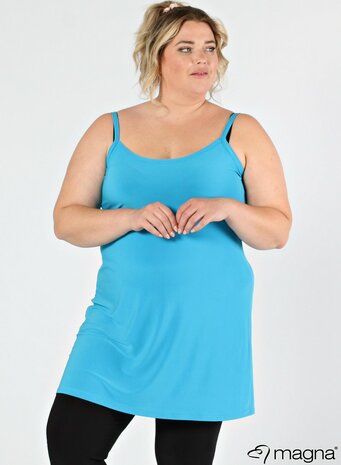 C-27 MAGNA Tunic/Top Basic - Solid 011 Turqoise