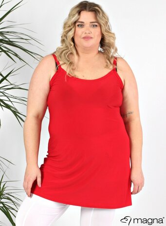 C-27 MAGNA Tunic/Top Basic - Solid 015 Red