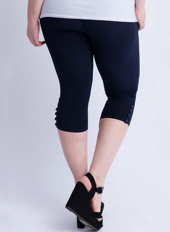 F-04 LEGGING MAGNA 3/4 /Navy blauw