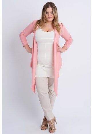 A-36 solid BOLERO –  n roze 075