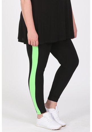 F-9002 MAGNA   LEGGING  001-073 groen neon