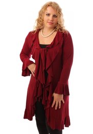 MAGNA MAXI VEST ROESEL / bordeaux rood N-14 - SOLID