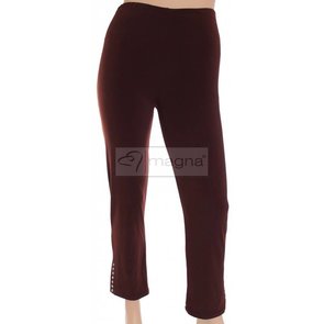 MAGNA LEGGING/ F-10 STUDS CHOCO BRUIN