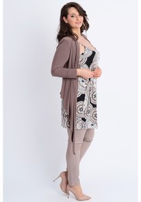 A-36 solid BOLERO –  toupe 061