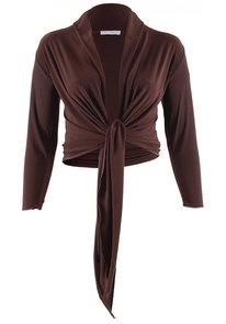 A-36 solid BOLERO –  n bruin 064