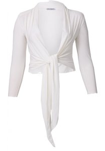 Bolero creme chiffon Women's Boleros